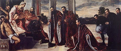 Madonna of the Treasurers, c.1567 | Tintoretto