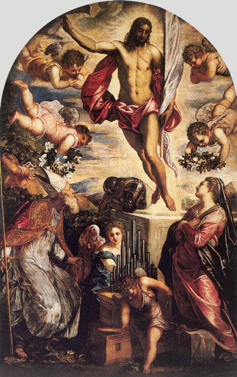 Tintoretto | The Resurrection of Christ, 1565 | Giclée Canvas Print