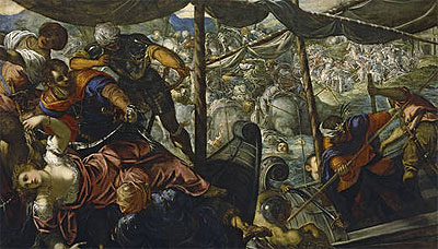 The Abduction of Helen, c.1578 | Tintoretto | Giclée Canvas Print