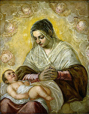 The Madonna of the Stars, c.1575/85 | Tintoretto