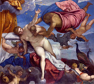 The Origin of the Milky Way, a.1575 | Tintoretto