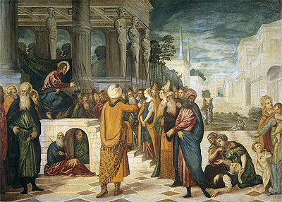 Christ and the Spellbound Woman, c.1550/80 | Tintoretto