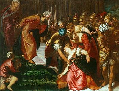 Tintoretto | Esther before Ahasuerus, c.1546/47 | Giclée Canvas Print