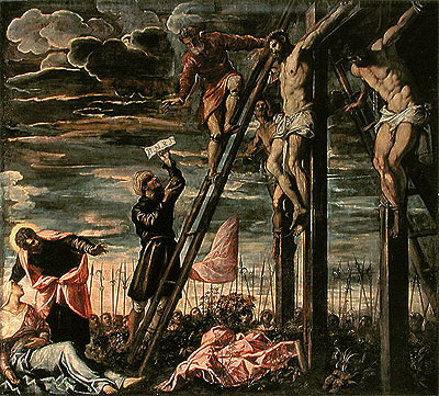 Die Kreuzigung Christi, 1568 | Tintoretto