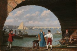 Landung an der Westminster Bridge, 1818 | Jacques-Laurent Agasse