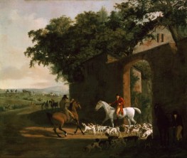 Aufbruch zur Jagd, 1803 | Jacques-Laurent Agasse
