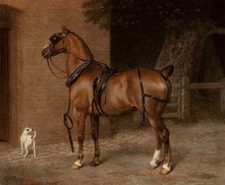A Carriage Horse, undated | Jacques-Laurent Agasse | Giclée Canvas Print