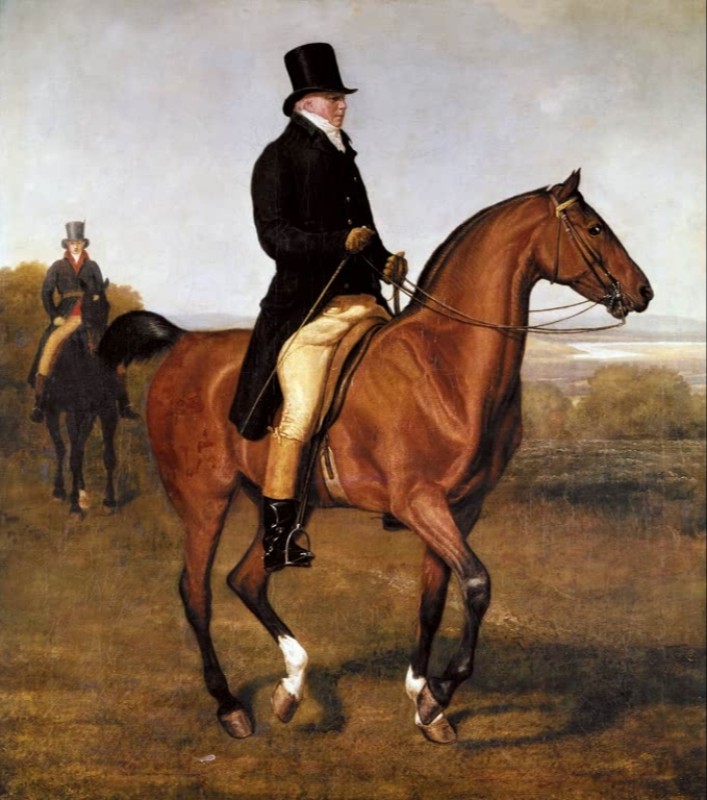 Lord Heathfield on Horseback, n.d. | Jacques-Laurent Agasse | Giclée Leinwand-Kunstdruck