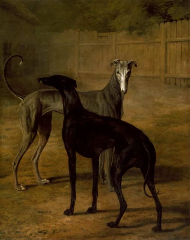 Rolla und Portia, 1805 | Jacques-Laurent Agasse | Giclée Leinwand-Kunstdruck