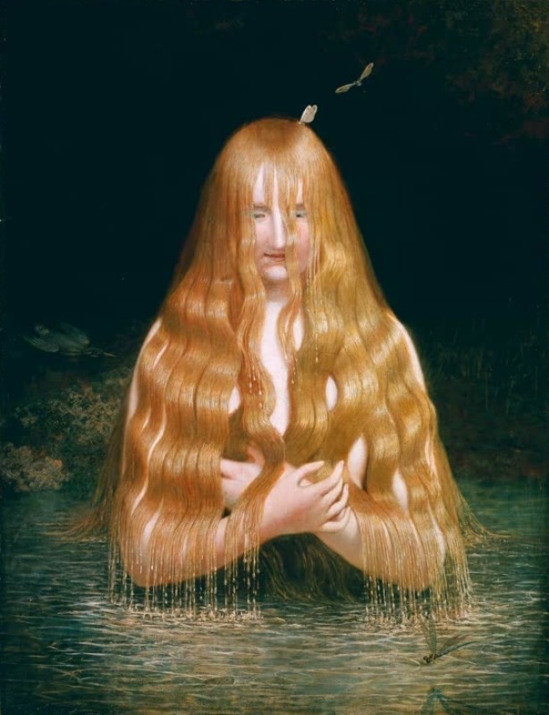 Der personifizierte Brunnen, c.1837 | Jacques-Laurent Agasse | Giclée Leinwand-Kunstdruck