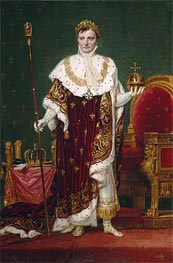 Emperor Napoleon I | Jacques-Louis David | Painting Reproduction