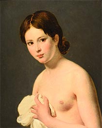 Junges Mädchen | Jacques-Louis David | Gemälde Reproduktion