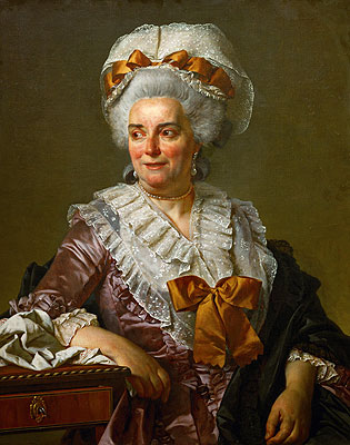 Genevieve Jacqueline Pecoul (die Schwiegermutter des Malers), 1784 | Jacques-Louis David