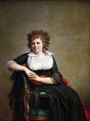 Robertine Tourteau, Marquise d'Orvilliers, 1790 | Jacques-Louis David