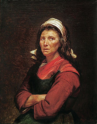 The Woman of the People, 1789 | Jacques-Louis David | Giclée Leinwand Kunstdruck