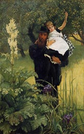 The Widower, 1876 by Joseph Tissot | Canvas Print