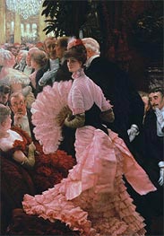 The Political Lady, c.1883/85 by Joseph Tissot | Canvas Print