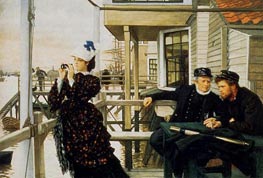The Captain's Daughter | Joseph Tissot | Gemälde Reproduktion
