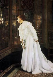 The Stairs (The Staircase) | Joseph Tissot | Painting Reproduction