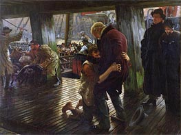 The Prodigal Son in Modern Life (The Return), 1880 by Joseph Tissot | Canvas Print