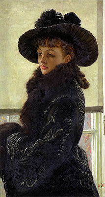 Mavourneen (Portrait of Kathleen Newton), 1877 | Joseph Tissot | Giclée Leinwand Kunstdruck