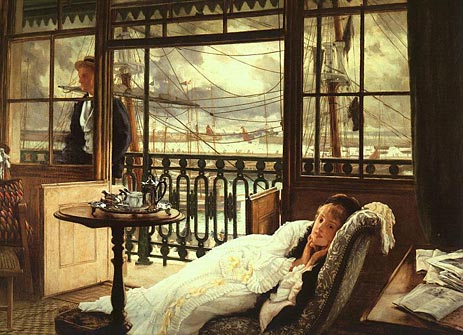 A Passing Storm, 1876 | Joseph Tissot