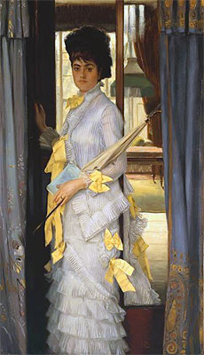 A Portrait (Miss Lloyd), 1876 | Joseph Tissot | Giclée Canvas Print