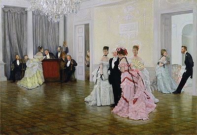 Too Early, 1873 | Joseph Tissot | Giclée Canvas Print