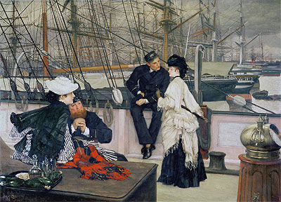 The Captain and the Mate, 1873 | Joseph Tissot | Giclée Canvas Print