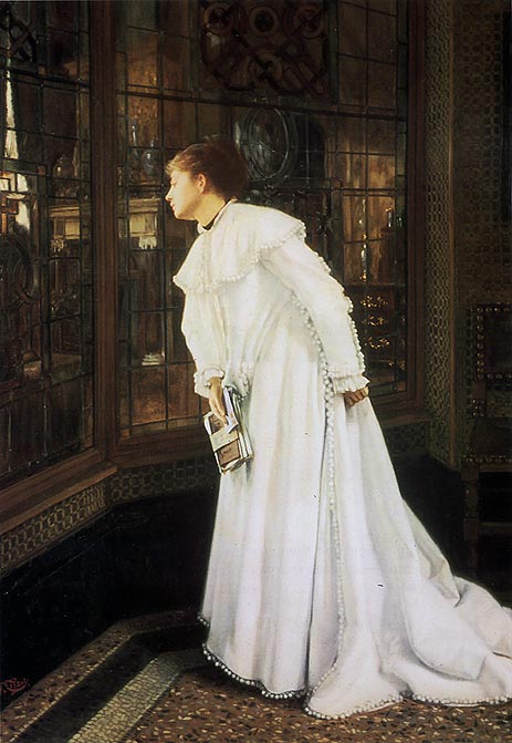 The Stairs (The Staircase), 1869 | Joseph Tissot | Giclée Canvas Print