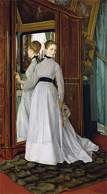 L'Armoire, 1867 | Joseph Tissot | Giclée Canvas Print