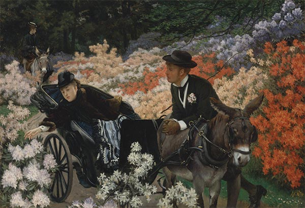 The Morning Ride, c.1898 | Joseph Tissot | Giclée Canvas Print
