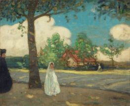 The Communicant, c.1910 by James Wilson Morrice | Canvas Print