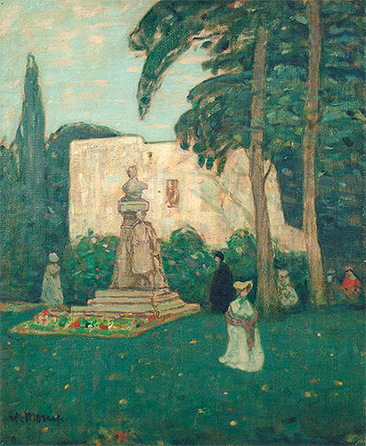 Avignon, The Garden, n.d. | James Wilson Morrice | Giclée Leinwand Kunstdruck