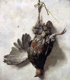 Jan Baptist Weenix | Dead Partridge, undated | Giclée Canvas Print