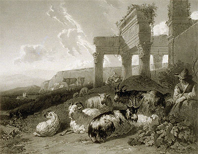 Der Ziegenhirt, n.d. | Jan Baptist Weenix