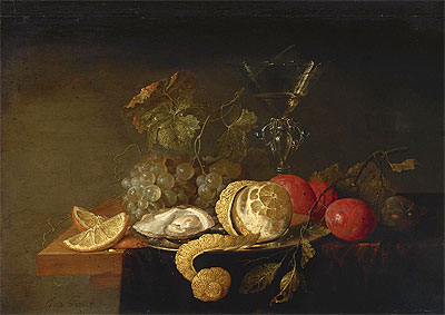 Still Life with a Peeled Lemon, 1651 | Jan Davidsz de Heem | Giclée Canvas Print