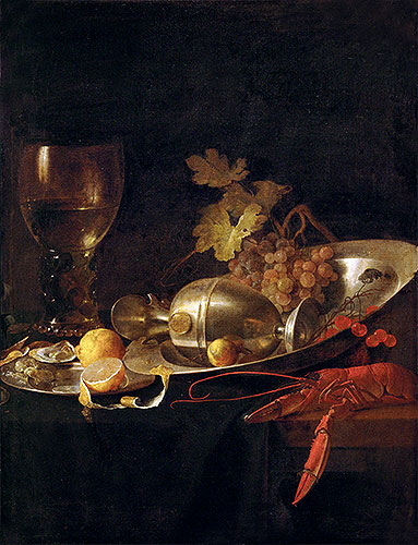 Breakfast Still Life, c.1635 | Jan Davidsz de Heem | Giclée Canvas Print