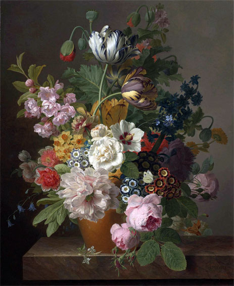 Jan Frans van Dael | Still Life of Flowers, undated | Giclée Canvas Print