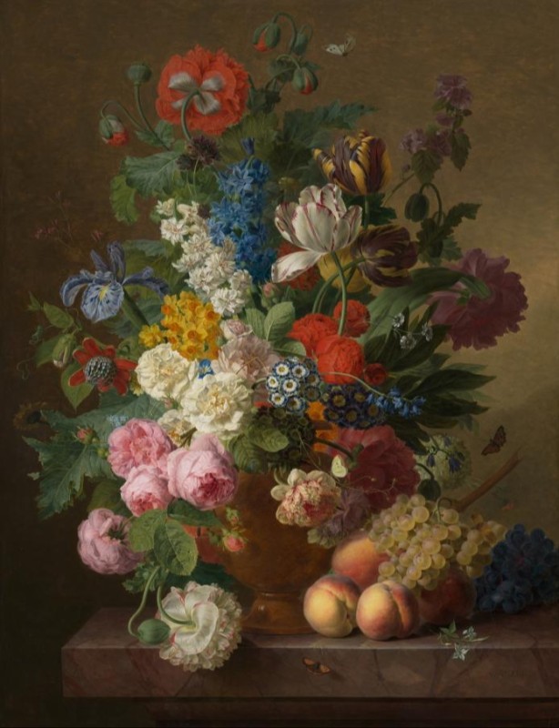 Blumenstück, 1811 | Jan Frans van Dael | Giclée Leinwand-Kunstdruck