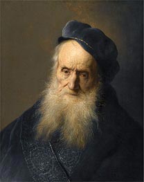 A Tronie of an Old Man, undated by Jan Lievens | Canvas Print