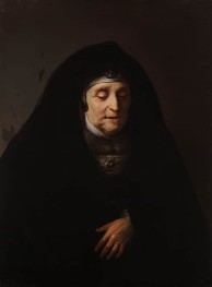 Portrait Of An Aged Woman In Oriental Costume, c.1729/39 | Jan Lievens