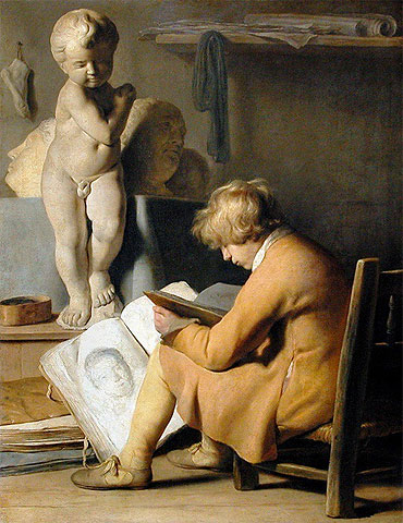 The Young Artist, c.1630/35 | Jan Lievens | Giclée Canvas Print