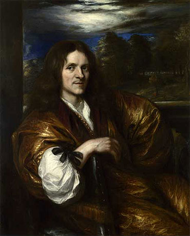 Self Portrait, c.1638 | Jan Lievens | Giclée Leinwand Kunstdruck