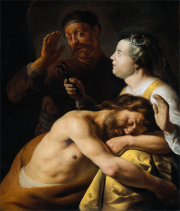 Samson and Delilah, c.1630 | Jan Lievens | Giclée Canvas Print