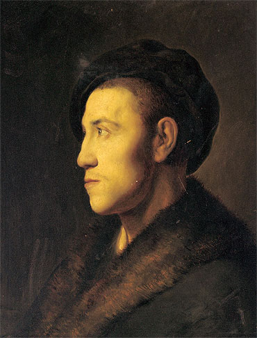 Portrait of a Young Man in Profile, undated | Jan Lievens | Giclée Canvas Print