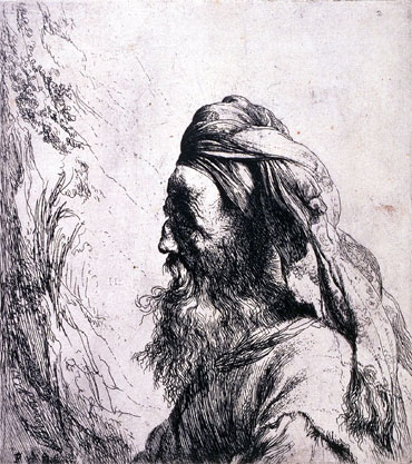 Kopf eines Orientalen, n.d. | Jan Lievens
