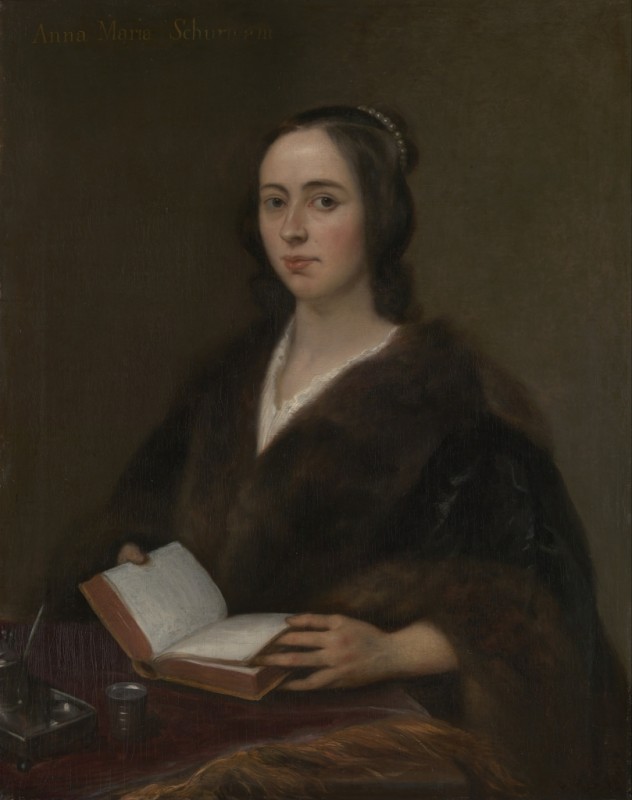 Portrait of Anna Maria van Schurman, 1649 | Jan Lievens | Giclée Canvas Print