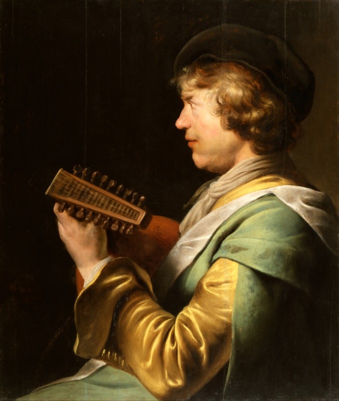 Lute Player, 1629 | Jan Lievens | Giclée Canvas Print