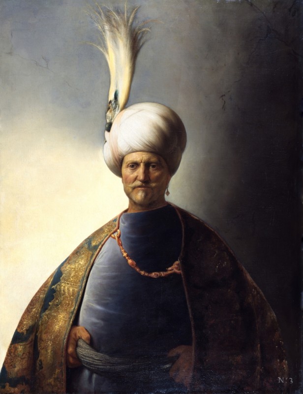Man in Oriental Clothing, c.1629/31 | Jan Lievens | Giclée Canvas Print